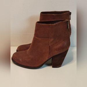 Arturo Chiang Hadley Leather Ancle Boots